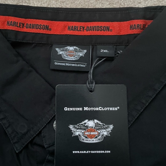 Men’s XXL top new with tags Harley Davidson - Picture 3 of 3